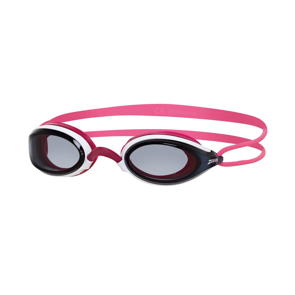 Schwimmbrille Fusion Air Pink-Weiß Tönung-Rauch Linsen Zoggs 461012PKWHTSM