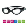 Schwimmbrille Phantom 2.0 Schwarz-Grau Zoggs 461031BKGYCLR