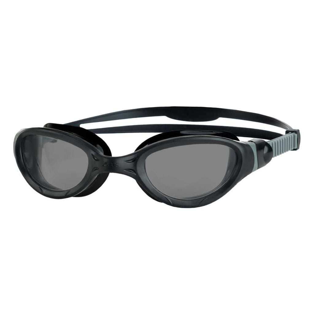 Schwimmbrille Phantom 2.0 Schwarz-Grau Tönung-Rauch Linsen Zoggs 461031BKGYTSM