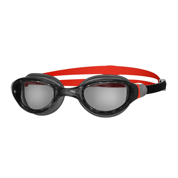 Schwimmbrille Phantom 2.0 Schwarz-Rot Tönung-Rauch Linsen Zoggs 461031BKRDTSM