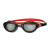Schwimmbrille Phantom 2.0 Schwarz-Rot Tönung-Rauch Linsen Zoggs 461031BKRDTSM