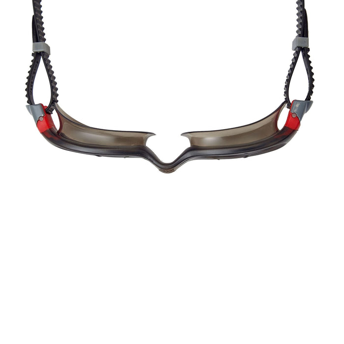 Schwimmbrille Phantom 2.0 Schwarz-Rot Tönung-Rauch Linsen Zoggs 461031BKRDTSM