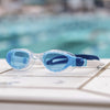 Schwimmbrille Phantom 2.0 Klar-Navy Tönung-Blau Linsen Zoggs 461031CLNVTBL