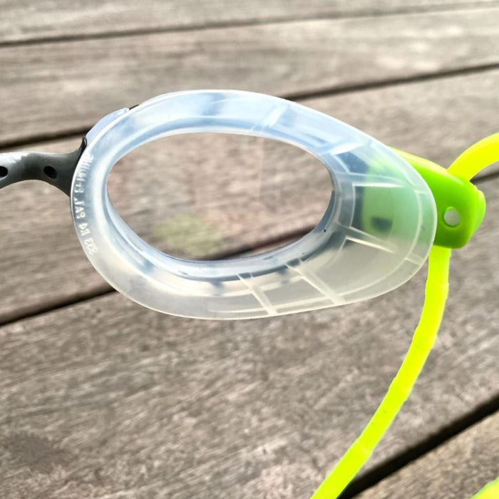 Schwimmbrille Predator Schwarz-Grün-Klar Klein Zoggs 461037BKGNCLRS