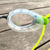 Schwimmbrille Predator Schwarz-Grün-Klar Klein Zoggs 461037BKGNCLRS