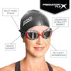 Schwimmbrille Predator Schwarz-Grün-Klar Klein Zoggs 461037BKGNCLRS