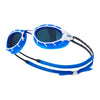 Schwimmbrille Predator Blau-Weiß Tönte-Rauch Linsen Standard Zoggs 461037BLWHTSMR