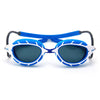 Schwimmbrille Predator Blau-Weiß Tönte-Rauch Linsen Standard Zoggs 461037BLWHTSMR