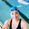 Schwimmbrille Predator Blau-Weiß Tönte-Rauch Linsen Klein Zoggs 461037BLWHTSMS