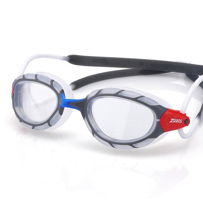 Schwimmbrille Predator Klar-Grau Klein Zoggs 461037CLGYCLRS
