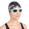 Schwimmbrille Predator Grün-Klar Tönte-Rauch Linsen Standard Zoggs 461037GNCLTSMR