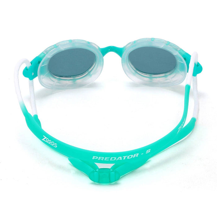 Schwimmbrille Predator Grün-Klar Tönte-Rauch Linsen Standard Zoggs 461037GNCLTSMR