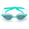 Schwimmbrille Predator Grün-Klar Tönte-Rauch Linsen Standard Zoggs 461037GNCLTSMR