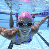 Schwimmbrille Predator Pink-Weiß Tönte-Rauch Linsen Standard Zoggs 461037PKWHTSMR