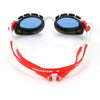 Schwimmbrille Predator Weiß-Rot Tönte-Blau Linsen Standard Zoggs 461037WHRDTBLR