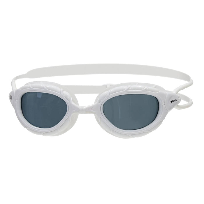 Schwimmbrille Predator Weiß Rauch Linsen Standard Zoggs 461037WHTSMR