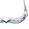 Schwimmbrille Predator Flex Grau-Blau-Klar Standard Zoggs 461041GYBLCLRR