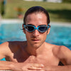 Schwimmbrille Predator Flex Grau-Blau-Raucht Klein Zoggs 461041GYBLTSMS