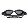 Schwimmbrille Predator Flex Polarisierend Schwarz-Rot-Rauch Standard Zoggs 461043BKRDPSMR