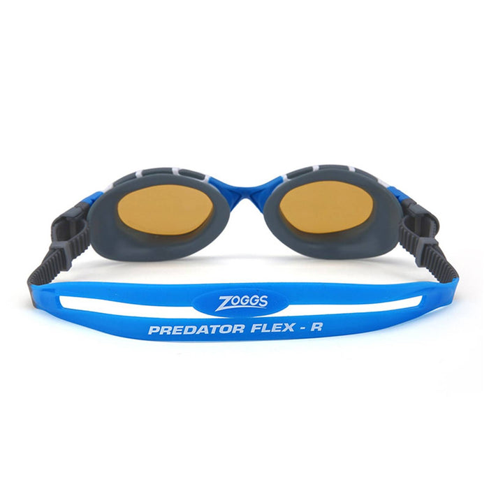 Schwimmbrille Predator Flex Polarisierend Ultra Blau-Grau Klein Zoggs 461046BLGYPCPS