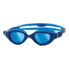 Schwimmbrille Predator Flex Titan Blau Verspiegelte-Blau Linsen Standard Zoggs 461054BLBLMBLR
