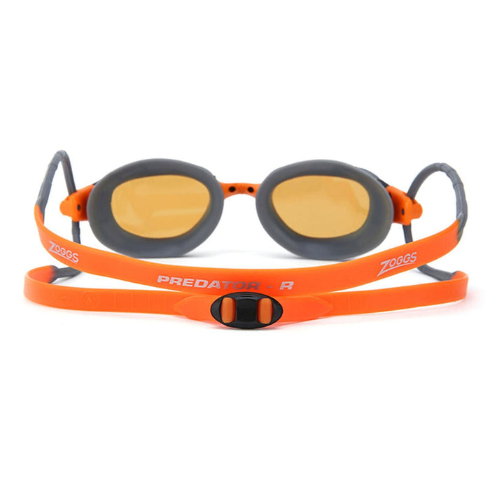 Schwimmbrille Predator Polarisierend Ultra Grau-Orange Klein Zoggs 461058GYORPCPS