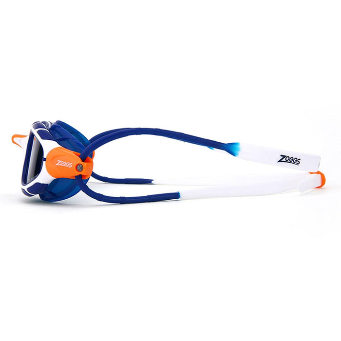 Schwimmbrille Predator Polarisierend Blau-Weiß-Raucht Klein Zoggs 461060BLWHPSMS