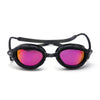 Schwimmbrille Predator Titan Grau-Schwarz Verspiegelte-Pink Linsen Standard Zoggs 461065GYBKMPKR