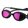 Schwimmbrille Predator Titan Grau-Schwarz Verspiegelte-Pink Linsen Standard Zoggs 461065GYBKMPKR