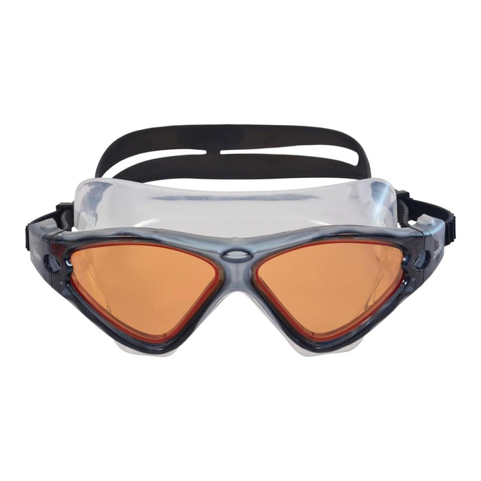 Schwimmmaske Tri Vision Grau-Schwarz Getönte Kupferlinsen Zoggs 461075GYBKTCP