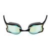 Schwimmbrille Raptor Hcb Titan Grau-Schwarz Verspiegelte-Blaue Linsen Zoggs 461085GYBKMBL