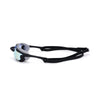 Schwimmbrille Raptor Hcb Titan Grau-Schwarz Verspiegelte-Blaue Linsen Zoggs 461085GYBKMBL