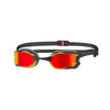 Schwimmbrille Raptor Hcb Titan Grau-Schwarz Verspiegelte-Rote Linsen Zoggs 461085GYBKMRD