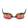 Schwimmbrille Raptor Hcb Titan Grau-Schwarz Verspiegelte-Rote Linsen Zoggs 461085GYBKMRD
