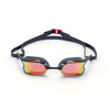 Schwimmbrille Raptor Hcb Titan Grau-Schwarz Verspiegelte-Rote Linsen Zoggs 461085GYBKMRD