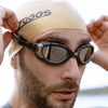 Schwimmbrille Predator Flex Titanium Reactor Schwarz-Gold Regular Zoggs 461089BKGORTIR