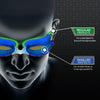 Schwimmbrille Predator Flex Titanium Reactor Schwarz-Gold Klein Zoggs 461089BKGORTIS