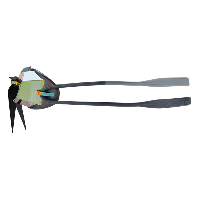Schwimmbrille Diamond Titan-Grau-Schwarz Verspiegelte Rote Linsen Zoggs 461090GYBKMRD