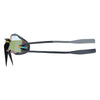 Schwimmbrille Diamond Titan-Grau-Schwarz Verspiegelte Rote Linsen Zoggs 461090GYBKMRD