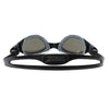 Schwimmbrille Tiger Lsr++ Titan Schwarz-Grau Gespiegeltes-Gold Linsen Klein Zoggs 461092BKGYMGDS