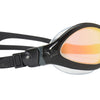Schwimmbrille Tiger Lsr+ Titan Schwarz-Grau Gespiegeltes-Rot Linsen Regular Zoggs 461092BKGYMRDR