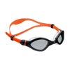 Schwimmbrille Tiger Lsr+ Schwarz-Orange Tönung-Rauch Linsen Regular Zoggs 461093BKORTSMR