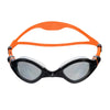 Schwimmbrille Tiger Lsr+ Schwarz-Orange Tönung-Rauch Linsen Regular Zoggs 461093BKORTSMR