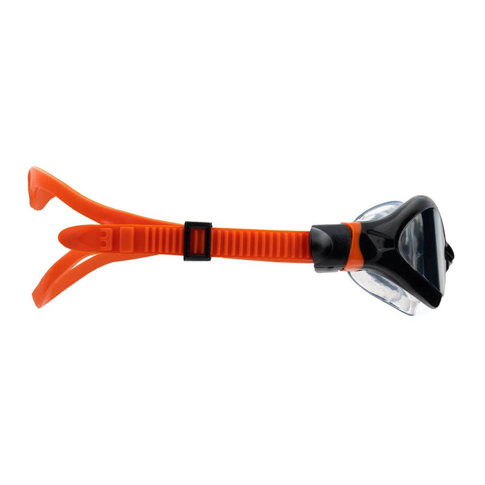 Schwimmbrille Tiger Lsr+ Schwarz-Orange Tönung-Rauch Linsen Regular Zoggs 461093BKORTSMR