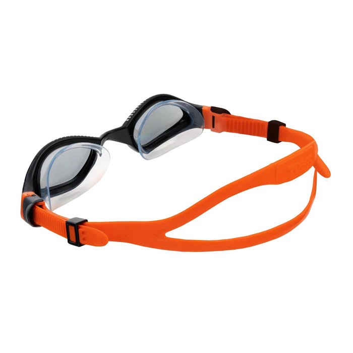 Schwimmbrille Tiger Lsr+ Schwarz-Orange Tönung-Rauch Linsen Regular Zoggs 461093BKORTSMR
