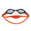Schwimmbrille Tiger Lsr+ Schwarz-Orange Tönung-Rauch Linsen Regular Zoggs 461093BKORTSMR