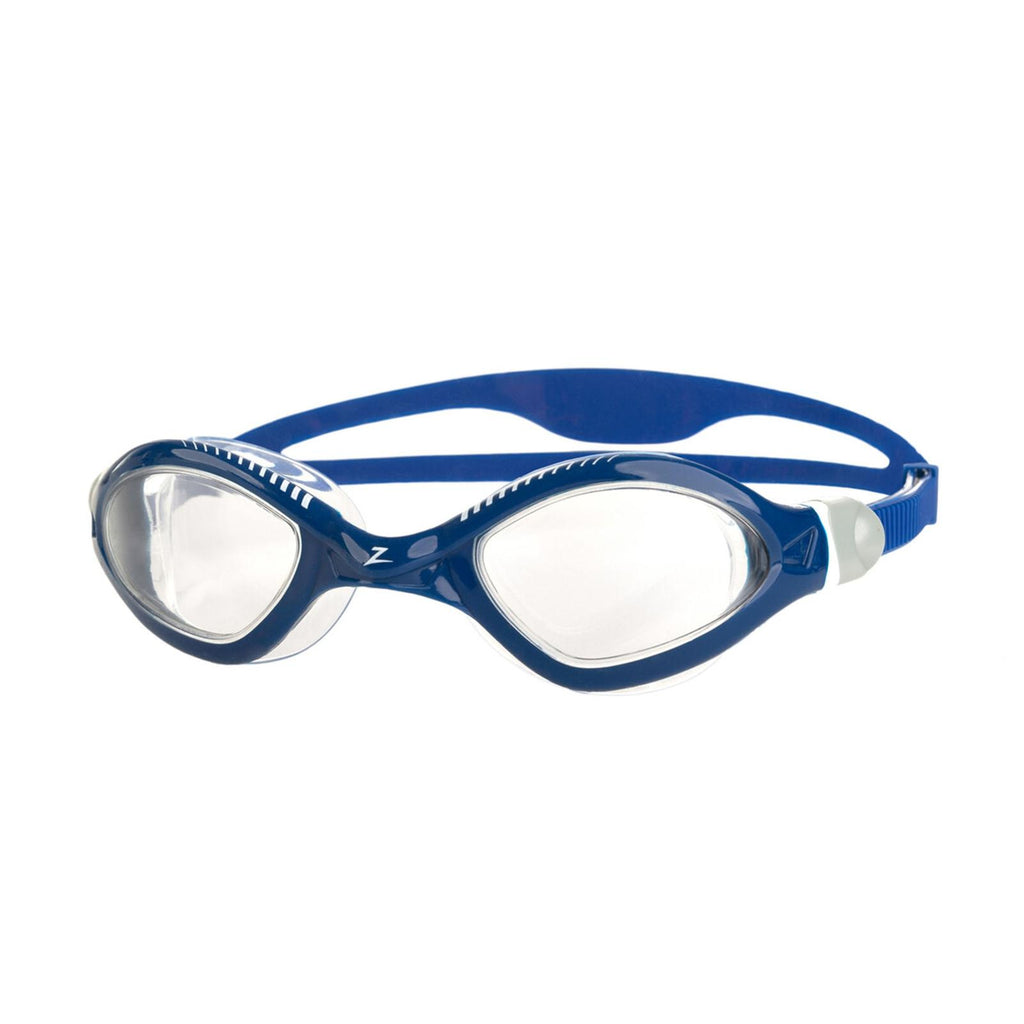 Schwimmbrille Tiger Lsr+ Blau-Weiß-Klar Regular Zoggs 461093BLWHCLRR