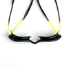 Schwimmbrille Tiger Titan Schwarz-Gelb Gespiegeltes-Limette Linsen Regular Zoggs 461094BKYLMLMR