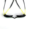 Schwimmbrille Tiger Titan Schwarz-Gelb Gespiegeltes-Limette Linsen Klein Zoggs 461094BKYLMLMS