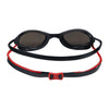 Schwimmbrille Tiger Titan Grau-Rot Gespiegeltes-Rauch Linsen Regular Zoggs 461094GYRDMSMR